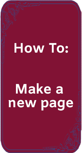 How To Make A Page icon